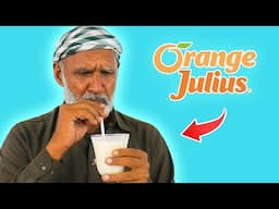 Tribal People Try Orange Julius