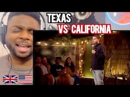 Brit Reacts To TEXAS VS CALIFORNIA!