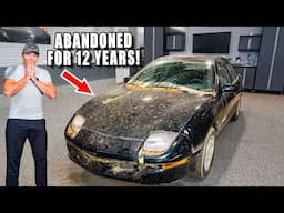 Cleaning The DIRTIEST Abandoned Car From The 90's!!