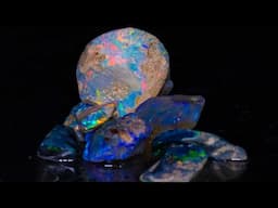 Join us LIVE to see Lightning Ridge opal emerge from rough opal