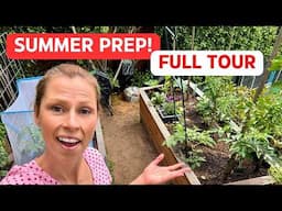 Gardening Tips for November Vegetables Australia || SUMMER Garden prep  in Melbourne, Australia 2024