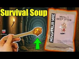 Minotaur MRE (Emergency Food Ration) TASTE TEST | Beef Stew Commercial Meal Ready to Eat Review