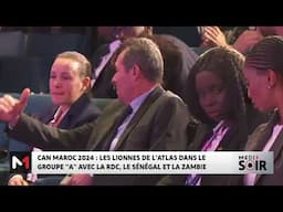 CAN féminine 2024 : Les résultats du tirage au sort