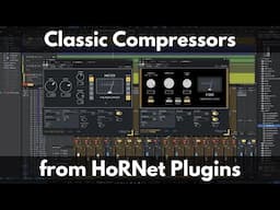 Classic Compressors from HoRNet Plugins | H76 (1176) and H160 (dbx 160)