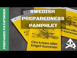 Swedish Preparedness Pamphlet - In Case of Crisis or War