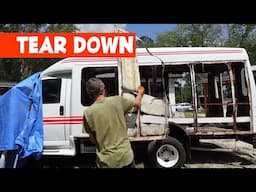 Tearing Apart our Bus - I Can't Believe This