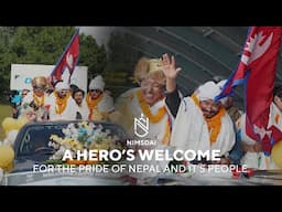 A Hero's Welcome - Nimsdai & Fellow Nepali's Celebrate Their Summit Successes in Nepal