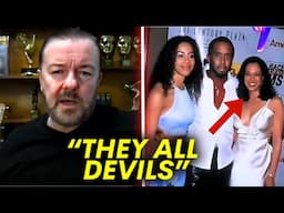 Ricky Gervais DROPS Diddy Accomplice List | Warns Kamala Harris