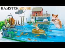 Build a Hamster House with a fish Pond