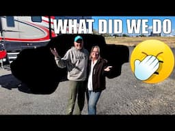 We've been busy....you'll never guess what we've been doing! // RV Life