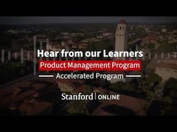 Our learners share about their experience in the Accelerated Product Management Program