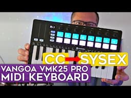 Vangoa's VMK25 Pro sends SYSEX with this #webmidi script