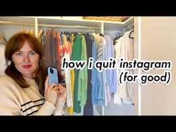 Major Benefits of Being Off IG for 4 Years 📲 Let's Chat & Color-Code my Closet 🌈