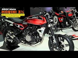 Moto Morini Brings Back One of Its Most Important Model Names | 2025 Moto Morini 3½