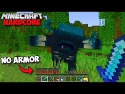 I Tried Beating Minecraft With NO ARMOR