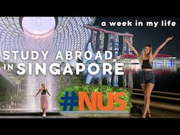 STUDYING ABROAD IN SINGAPORE - A WEEK IN MY LIFE (NUS EXCHANGE STUDENT)