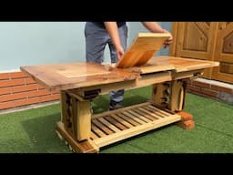 Creating a Customizable Smart Table for Your Home. DIY Smart Furniture: Building an Extendable Table