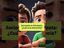 Sociopata vs Psicópata: ¿Cuál es la diferencia? #psicopatía #sociopatía #trastornosdelapersonalidad