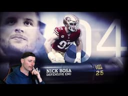 Rugby Player Reacts to NICK BOSA (DE, 49ers) #4 The Top 100 NFL Players of 2023