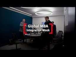 The Global MBA (online) Integration Week