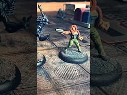 Xenomorph Weirdos Battle Report Using the Space Weirdos Tabletop Wargming Rules #shorts