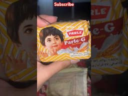 Pakistani tries Indian biscuit Parley G