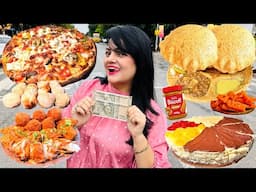 Living on Rs 1000 for 24 Hours Challenge | Noida Food Challenge