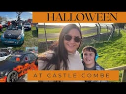 VLOG: Halloween Action Day At Castle Combe.. Car Drifting Event! Enjoying The Half Term Fun🎃🧡