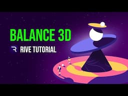 Rive - Balance 3d | 1 Part | Interactive Motion