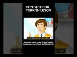 Learn Turkish language - A1-2