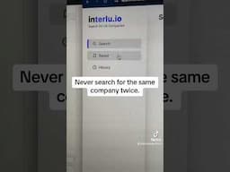 Stop using companies house to search for UK companies, use interlu.io instead. It’s 10x better!