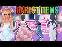 THE MOST RAREST DRESS TO IMPRESS ITEMS YOU MIGHT OWN | Roblox Dress To Impress