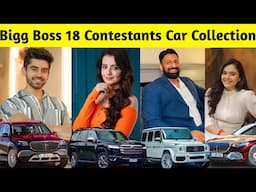 Bigg Boss 18 Contestants Car Collection | Chahat Pandey, Avinash Mishra, Rajat Dalal