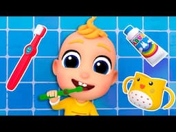 Brush Your Teeth Song | Healthy Habits | Nursery Rhymes & Kids Songs | Tinytots