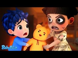 My Teddy, Are You Okay? 🧸 | Kids Songs & Nursery Rhymes | Baby Blue | Minibus