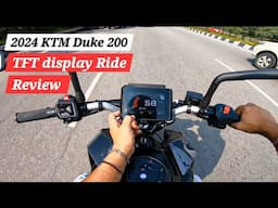 2024 KTM Duke 200 Ride Review - TFT Display ||