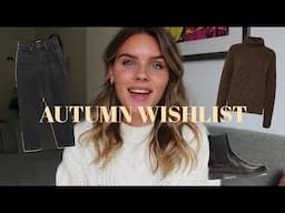 Fall Clothing Wishlist 2023 | Classic & Timeless Capsule Pieces!