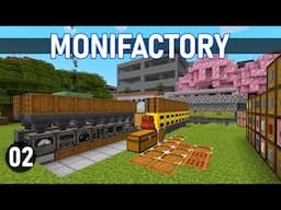 Monifactory: Ep2 - Low Voltage Crafting! Modded Minecraft