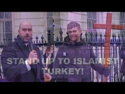 Stand Up To Islamist Turkey! - Protest Outside Turkish Embassy - ft Bob & Disciples of Christ