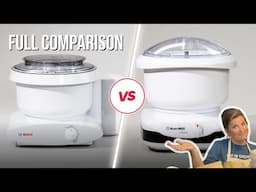 Which MIXER is better? The Bosch Universal or Nutrimill Artiste? [drumroll...]