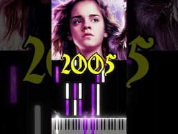 Hermione Granger's Evolution (2001-2011) #hermionegranger #piano