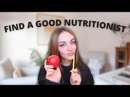 How to find a good nutritionist // find the best nutritionist for you! | Edukale