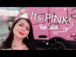 PINK VAN TOUR | Home service salon | Instagramable van salon