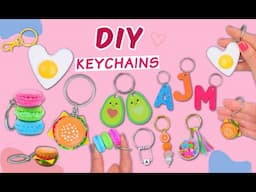 8 COOL DIY KEYCHAINS - How To Make Amazing Key chain - Easy Craft At Home