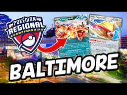 I'M TAKING CHARIZARD EX TO THE BALTIMORE REGIONAL! (Pokemon TCG)