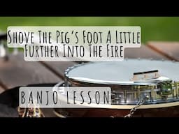 Shove The Pig's Foot A Little Further Into The Fire: Banjo Lesson