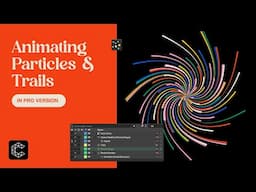 Animating Particles & Trails | Fun Spiral Animation in Cavalry App with Particle System (PRO)