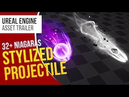 UE5 l Stylized Projectile VFX Pack l Unreal Engine 5 (Trailer)