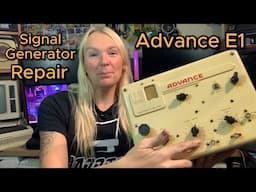 1950s Advance E1 Signal Generator Repair