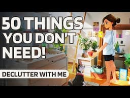 50 Things to Declutter Right Now! Declutter with Me!